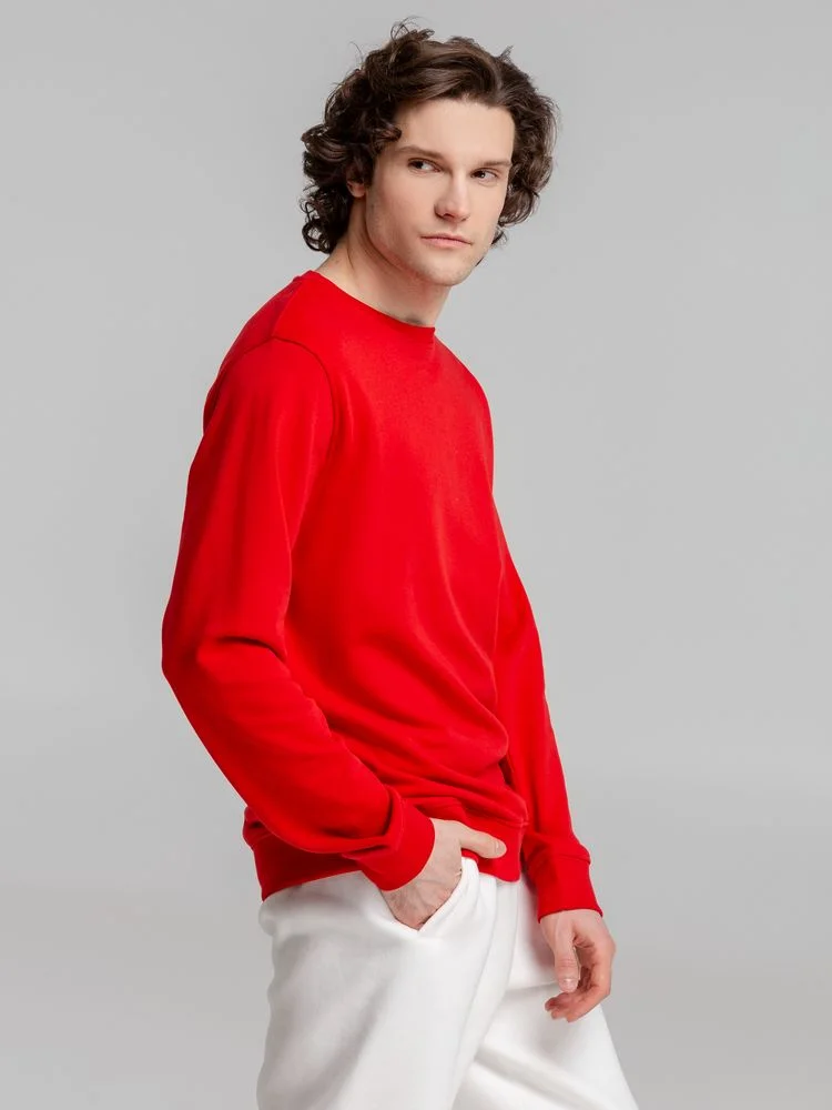 Свитшот унисекс BNC Inspire (Organic), красный - фото 6