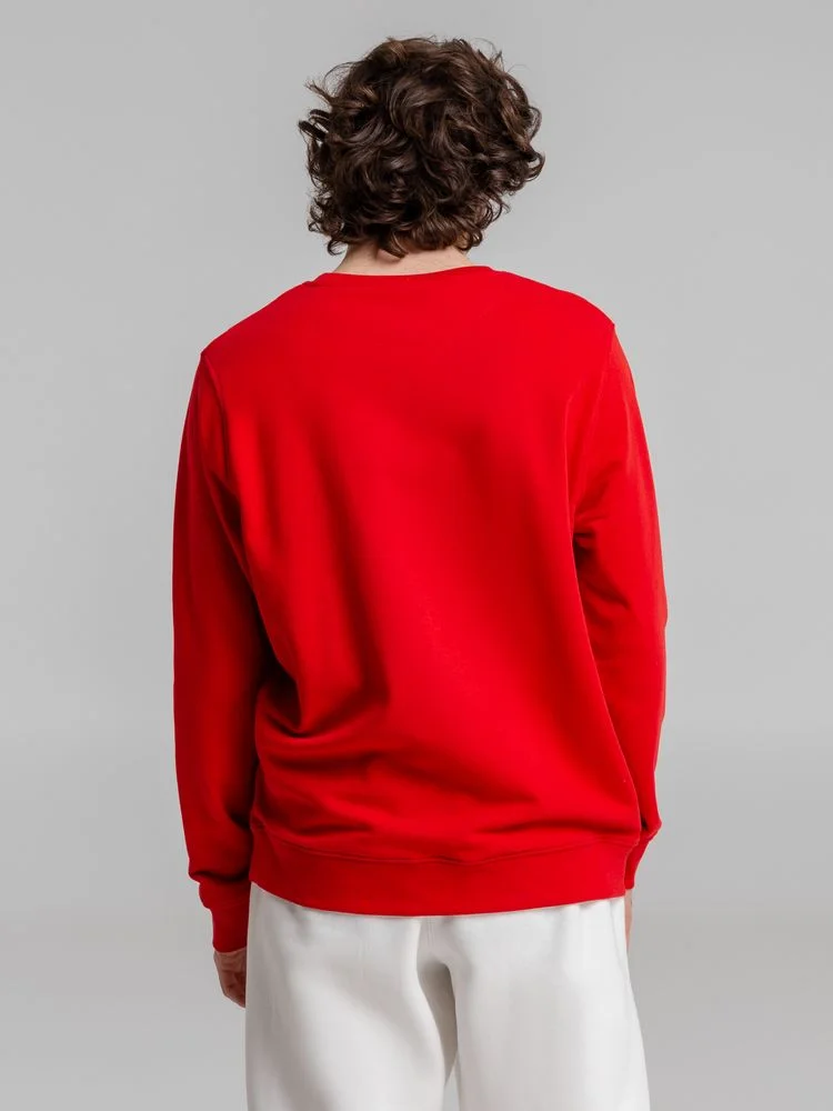 Свитшот унисекс BNC Inspire (Organic), красный - фото 7