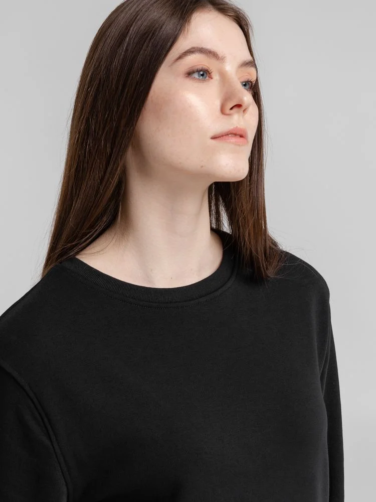 Свитшот унисекс BNC Inspire Organic черный - фото 12