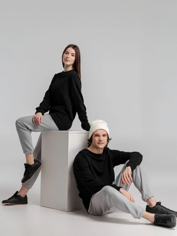 Свитшот унисекс BNC Inspire Organic черный - фото 13