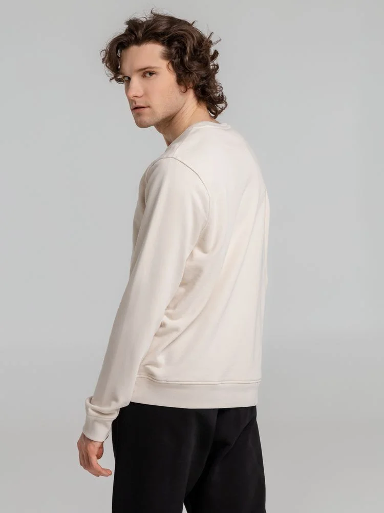 Свитшот унисекс BNC Inspire Organic молочно-белый - фото 7