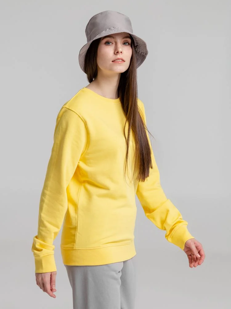 Свитшот унисекс BNC Inspire Organic желтый - фото 10