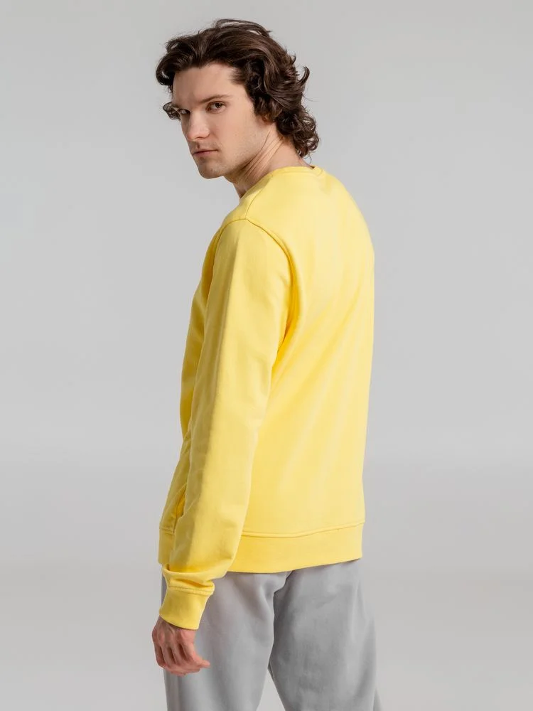 Свитшот унисекс BNC Inspire Organic желтый - фото 7