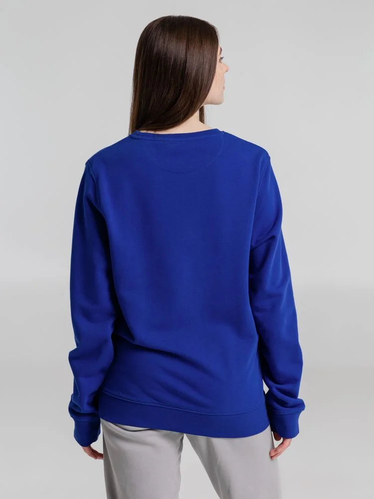 Свитшот унисекс BNC Inspire (Organic), ярко-синий - фото 9