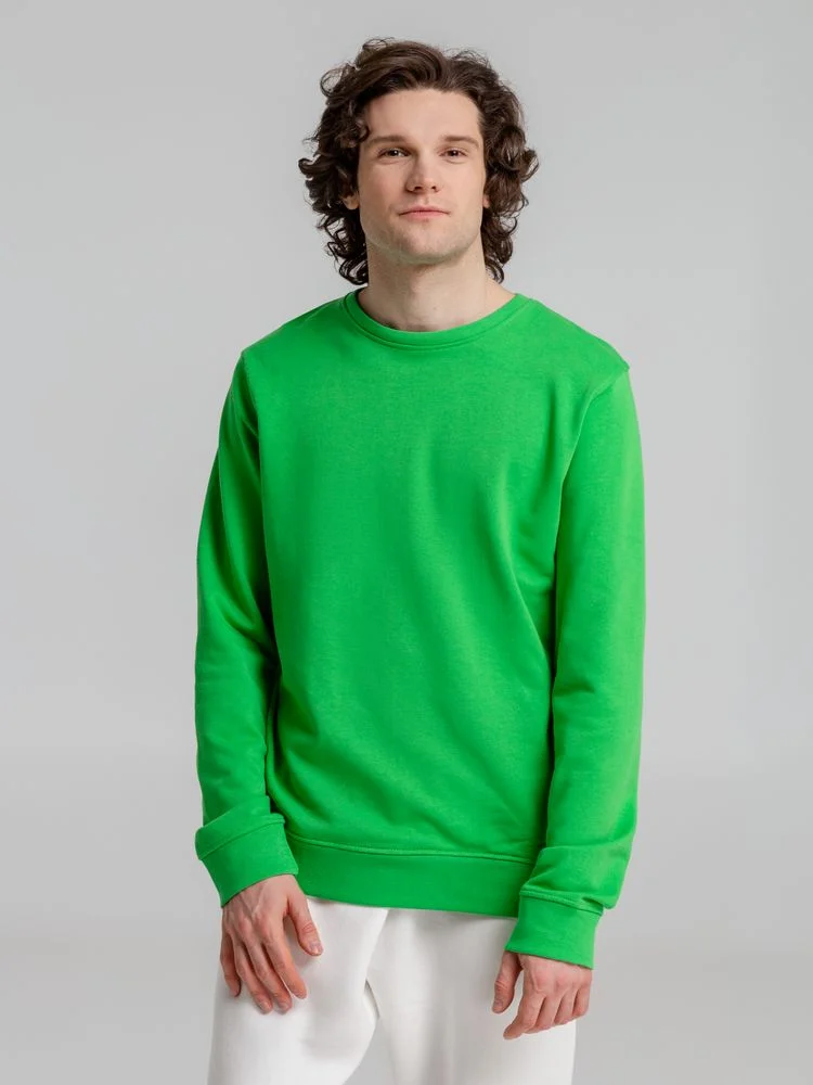 Свитшот унисекс BNC Inspire Organic зеленый - фото 5