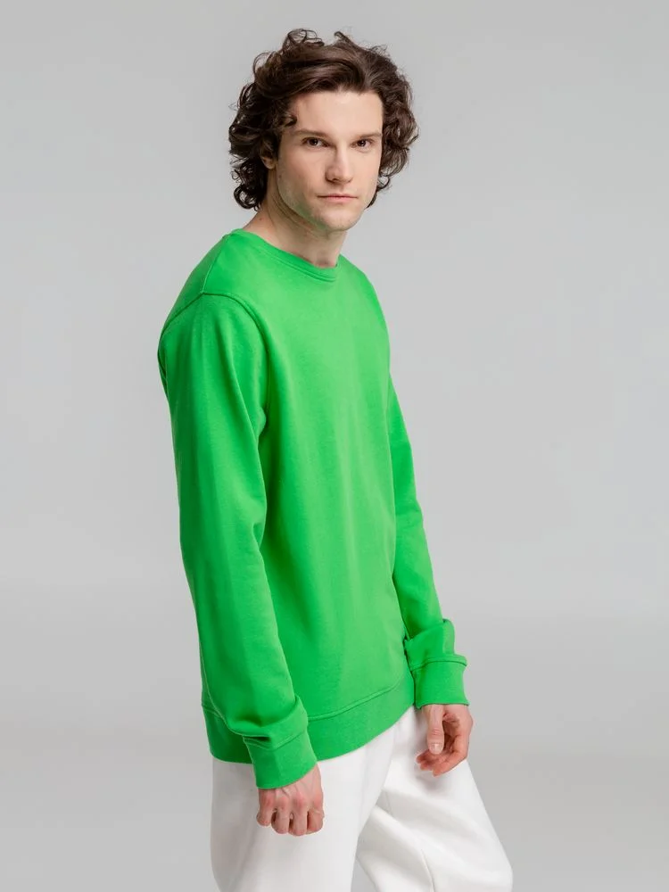 Свитшот унисекс BNC Inspire Organic зеленый - фото 6