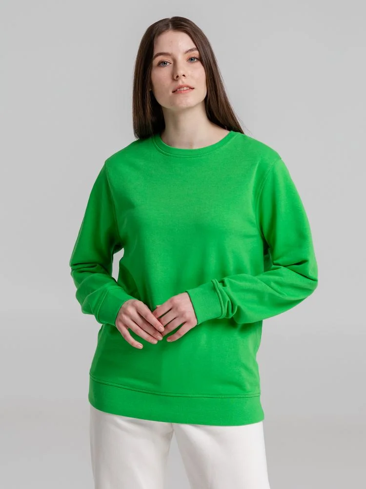 Свитшот унисекс BNC Inspire Organic зеленый - фото 9