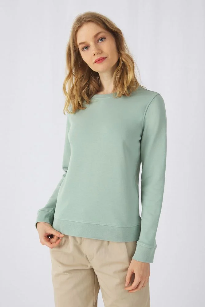 Свитшот женский BNC Inspire Organic темно-синий - фото 4