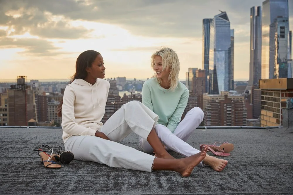 Свитшот женский BNC Inspire Organic коричневый мокко - фото 6