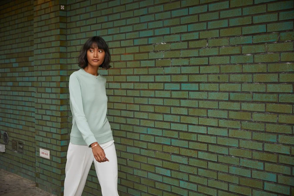 Свитшот женский BNC Inspire Organic розовый - фото 5