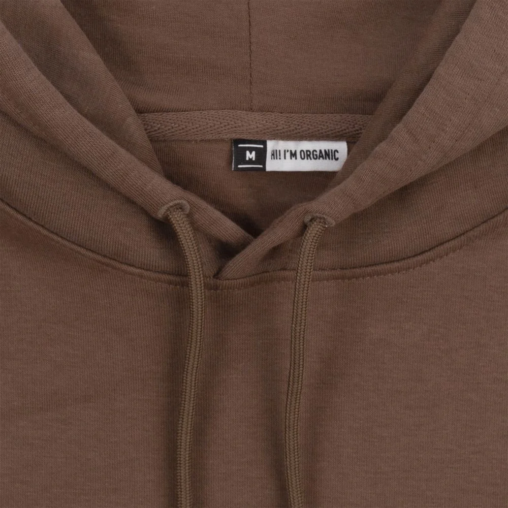 Толстовка с капюшоном унисекс BNC Inspire Organic розовая - фото 4