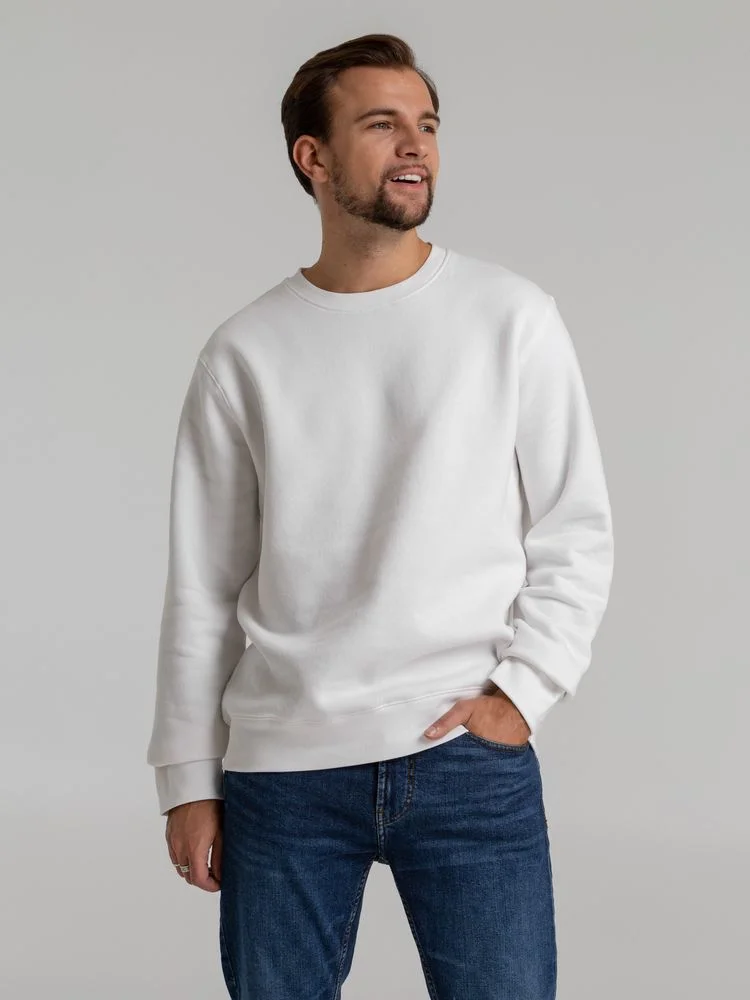 Свитшот унисекс King, белый - фото 4