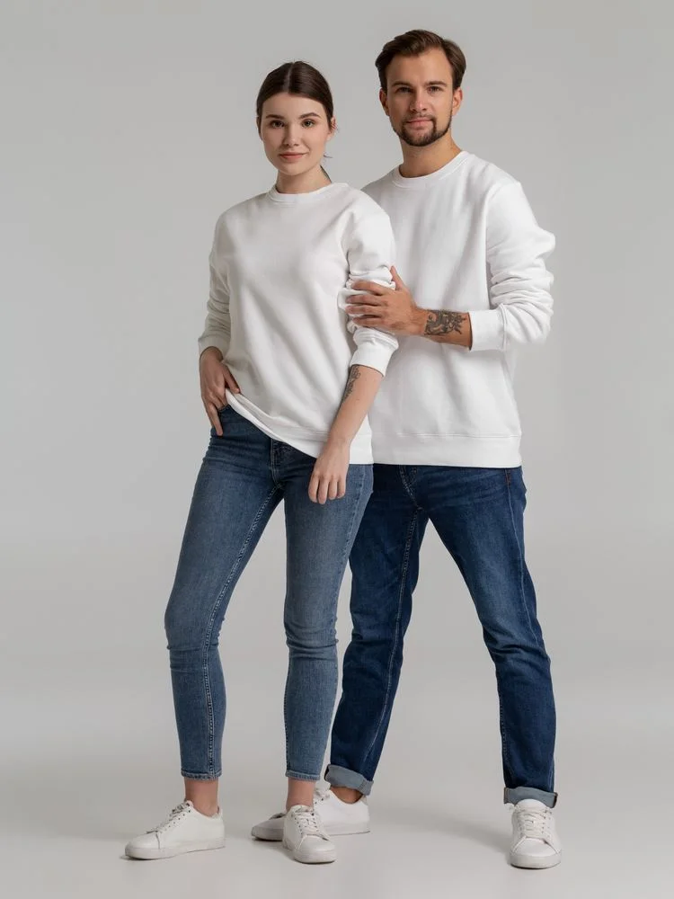 Свитшот унисекс King, белый - фото 9