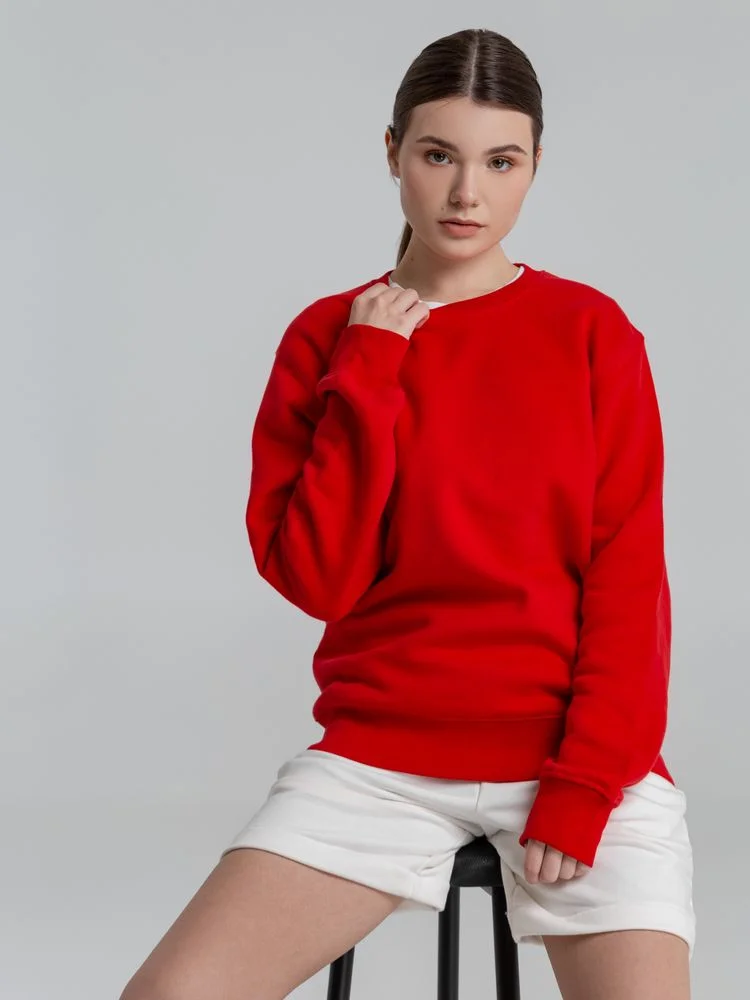 Свитшот унисекс King красный - фото 6