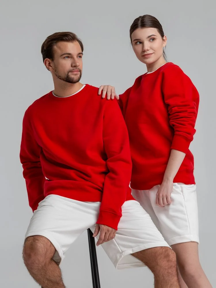 Свитшот унисекс King красный - фото 9