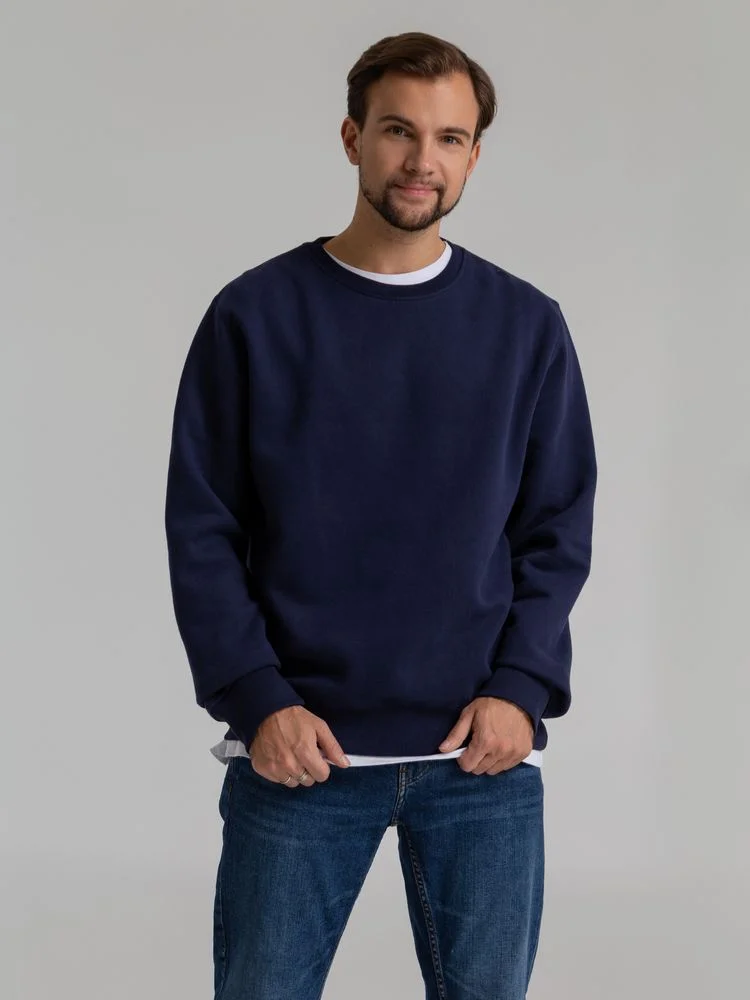 Свитшот унисекс King темно-синий - фото 4