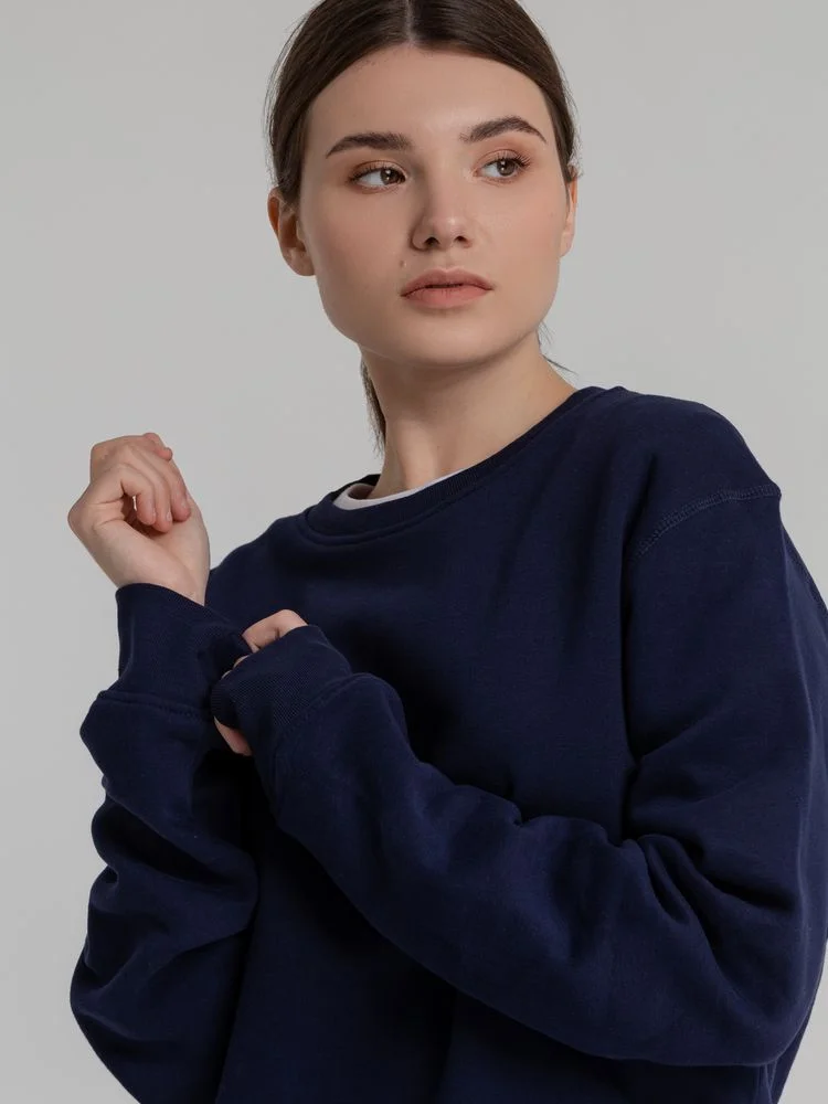 Свитшот унисекс King темно-синий - фото 8