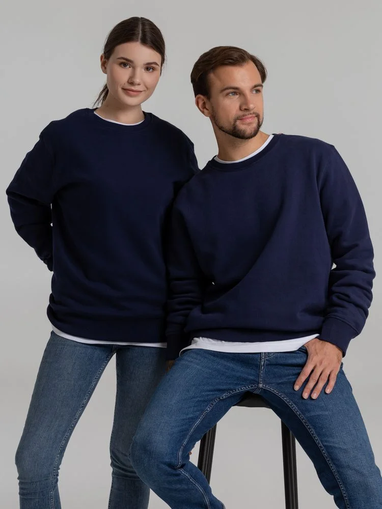 Свитшот унисекс King темно-синий - фото 9