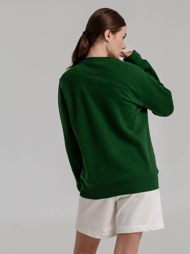 Свитшот унисекс King темно-зеленый - фото 5