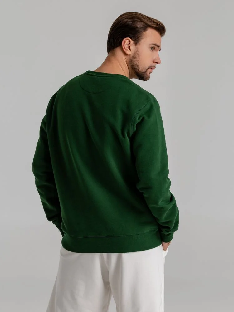 Свитшот унисекс King темно-зеленый - фото 7