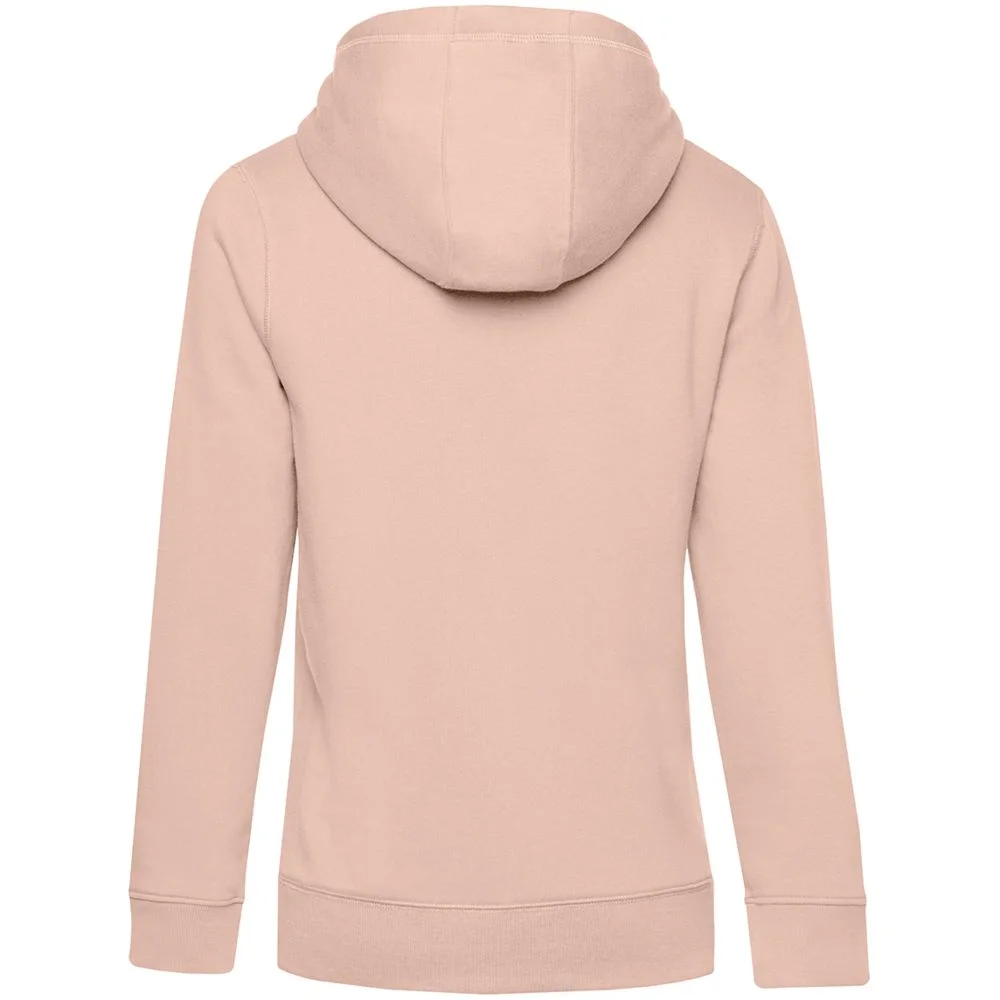 Толстовка с капюшоном женская Queen розовая - фото 2