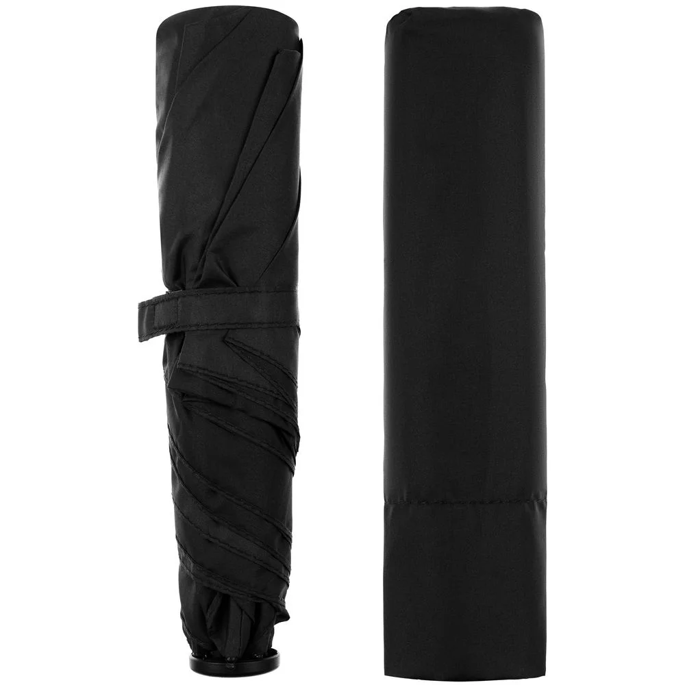 Зонт складной Zero 99, черный - фото 3