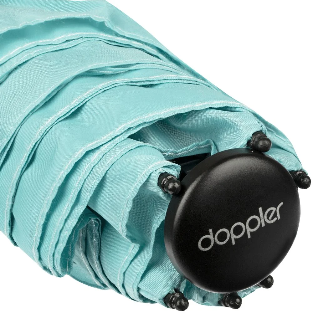 Зонт складной Zero 99, голубой - фото 5