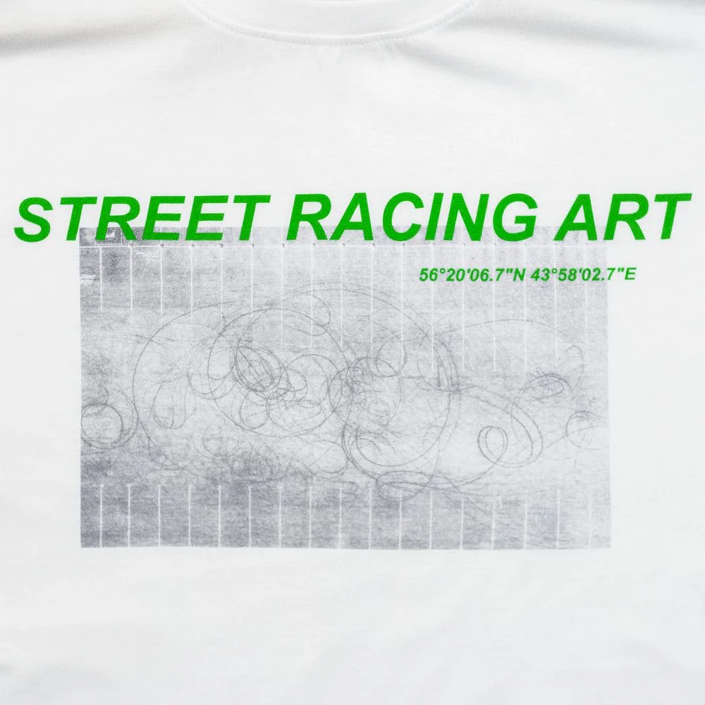 Футболка Street Racing Art белая - фото 6