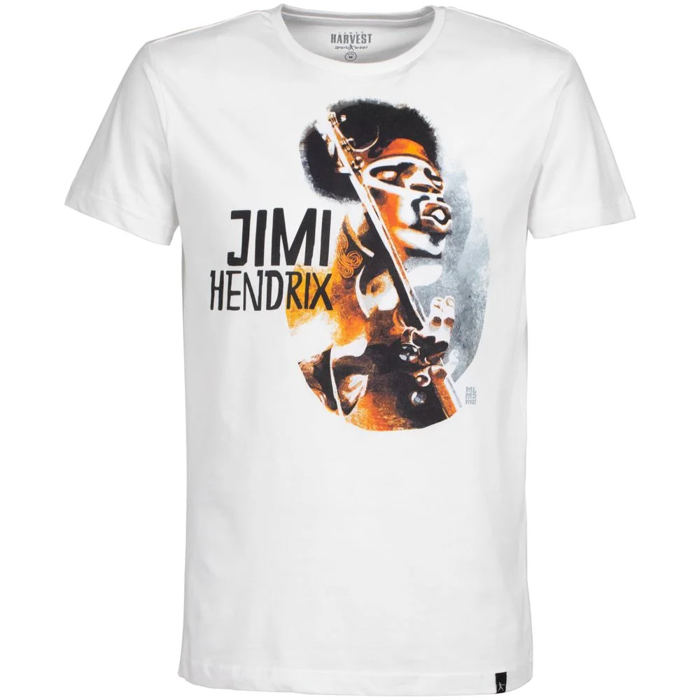 Футболка Меламед. Jimi Hendrix белая - фото 2