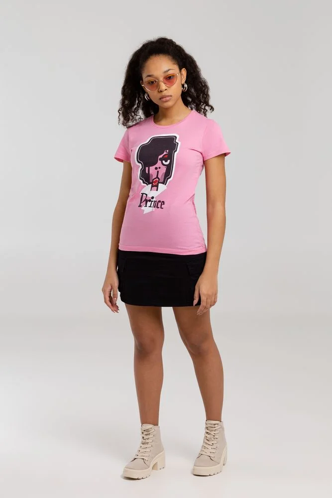 Футболка женская Меламед. Prince розовая - фото 4