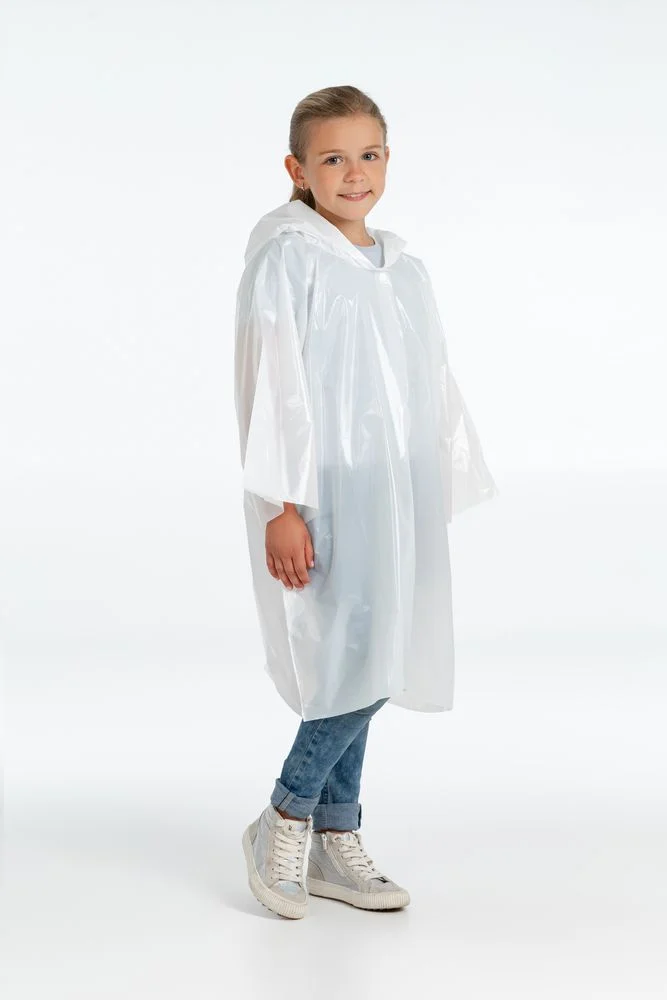 Дождевик-плащ детский BrightWay Kids белый - фото 5