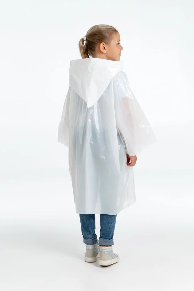 Дождевик-плащ детский BrightWay Kids белый - фото 7