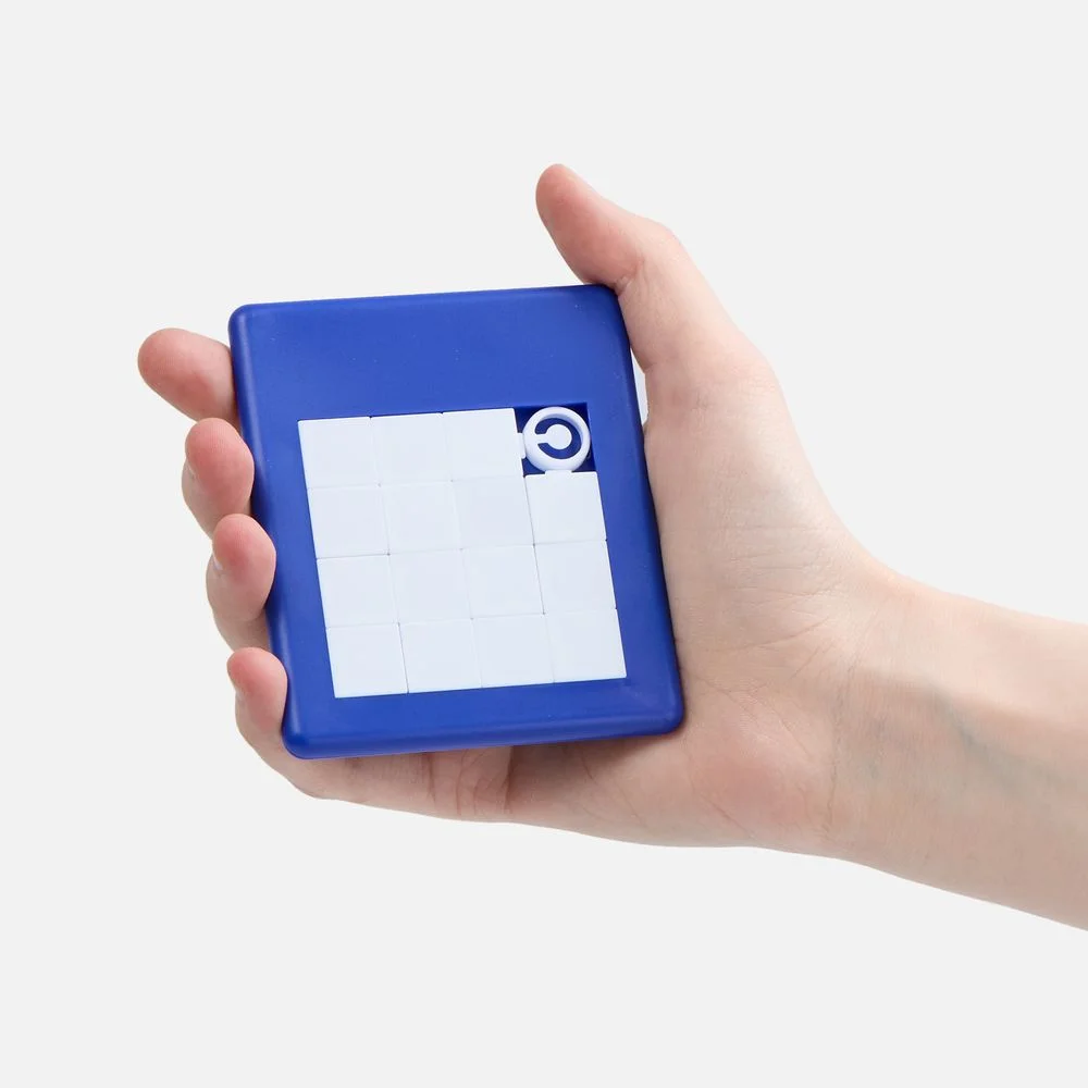 Головоломка «Пятнашки», синяя - фото 3