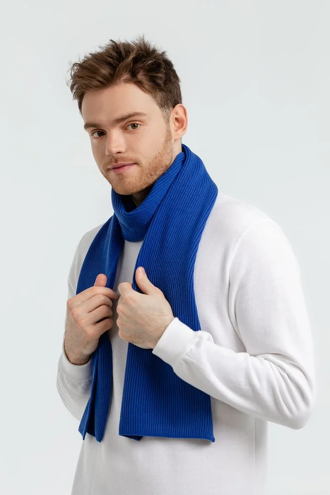 Шарф Life Explorer, ярко-синий (василек) - фото 5