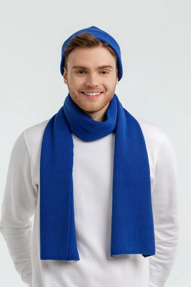 Шарф Life Explorer, ярко-синий (василек) - фото 6