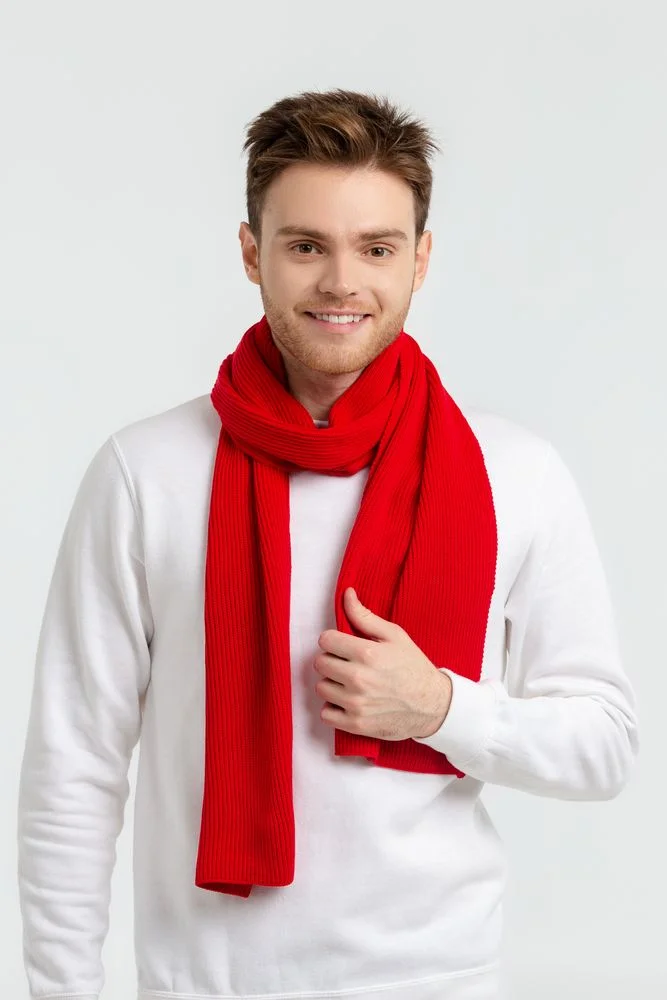 Шарф Life Explorer, красный (алый) - фото 5