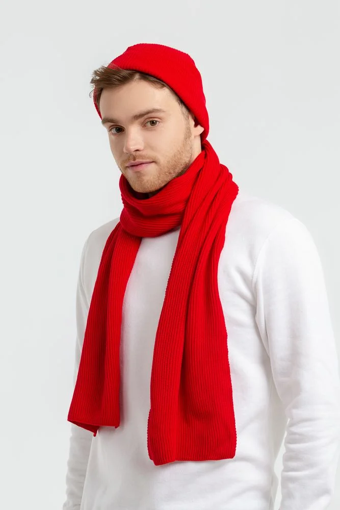 Шарф Life Explorer, красный (алый) - фото 6