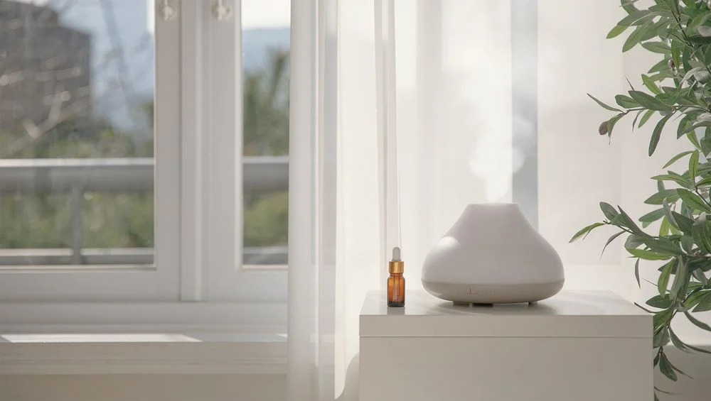 Увлажнитель-ароматизатор воздуха с подсветкой H7, белый - фото 12