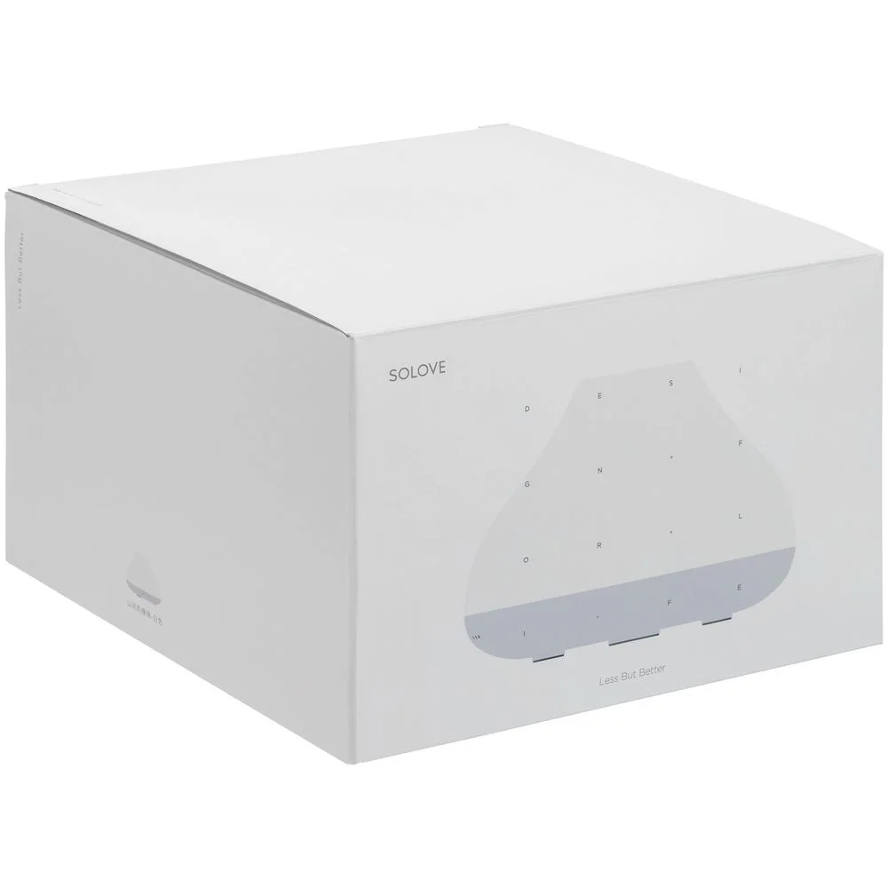 Увлажнитель-ароматизатор воздуха с подсветкой H7, белый - фото 9