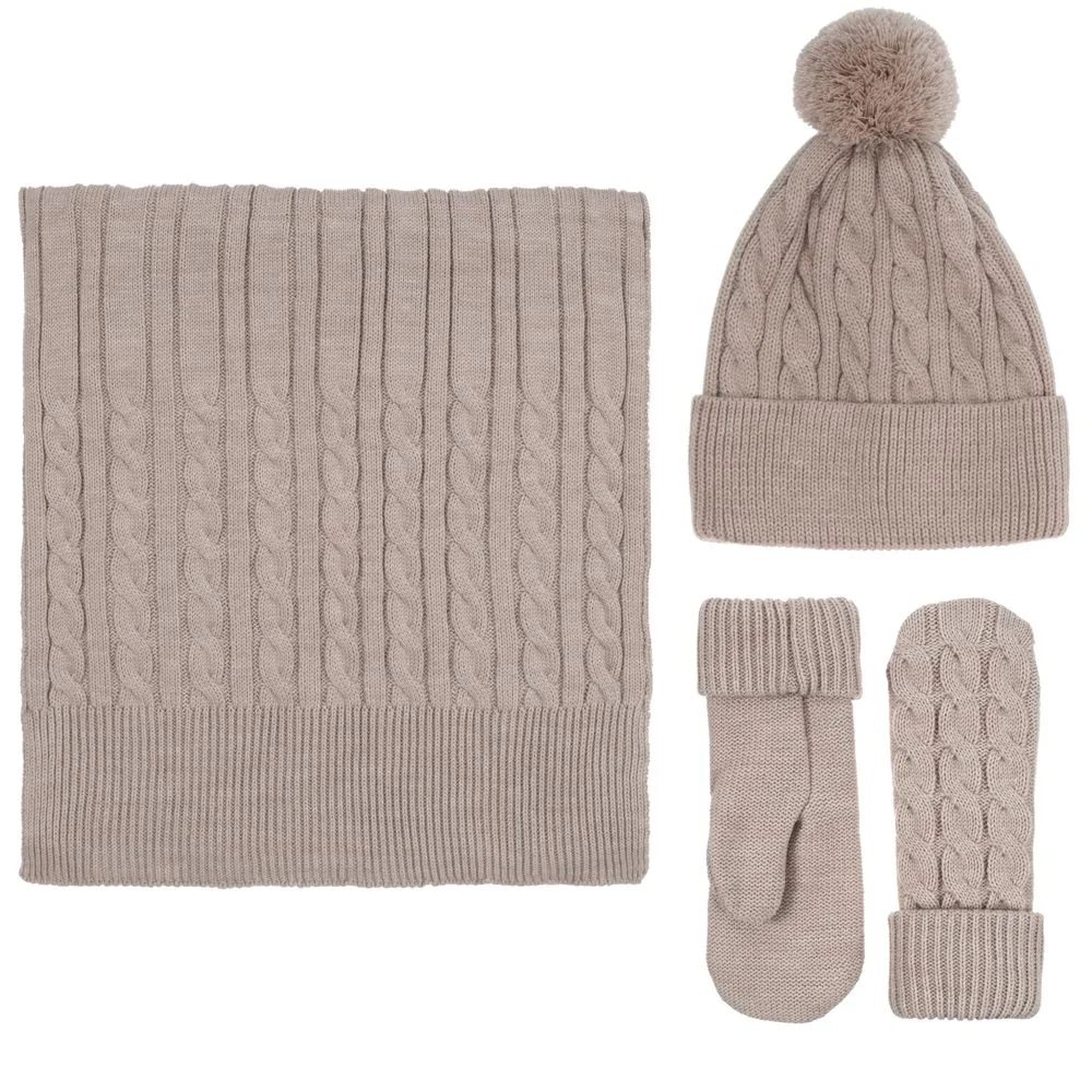 Шарф Heat Trick бежевый меланж - фото 5