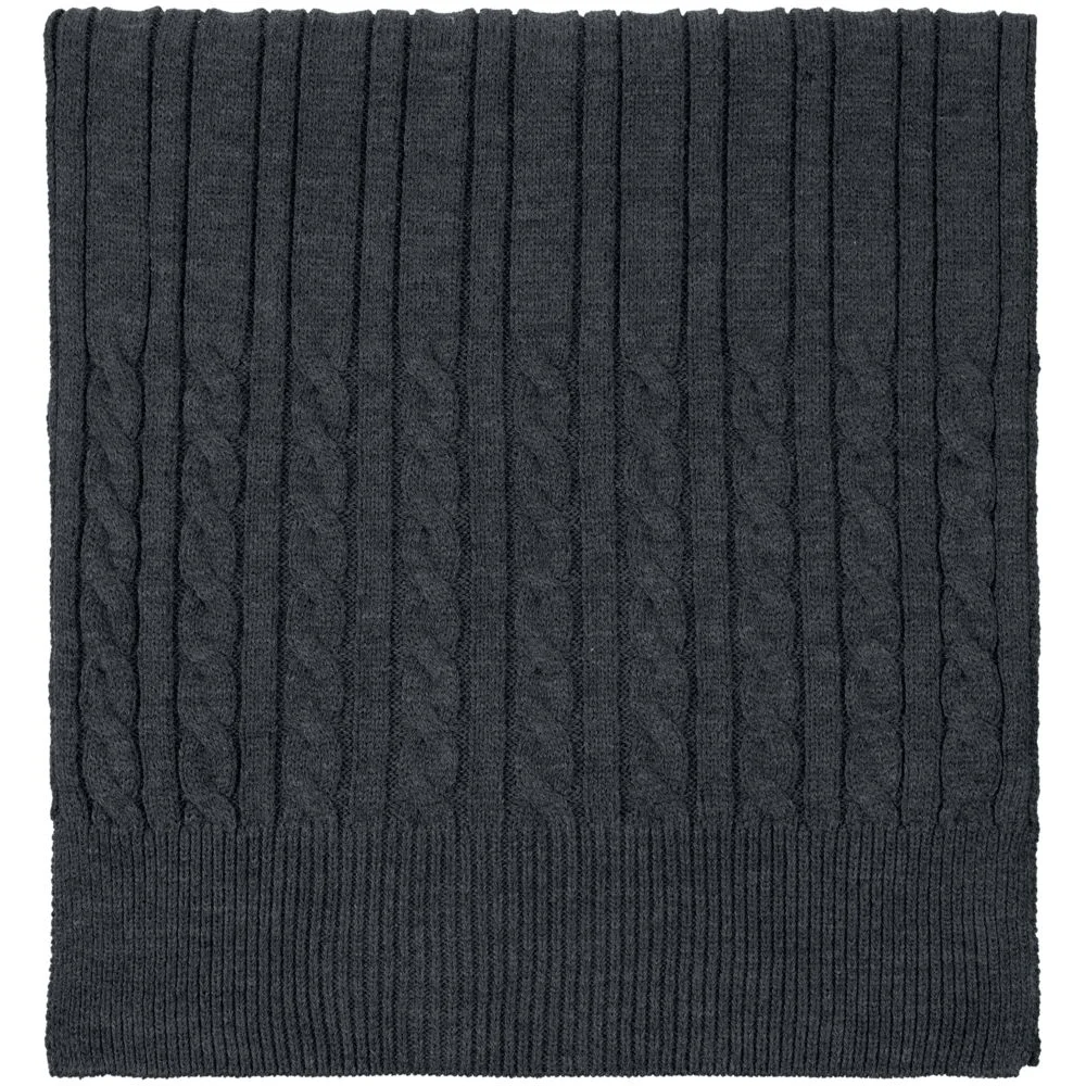 Шарф Heat Trick темно-серый меланж - фото 2