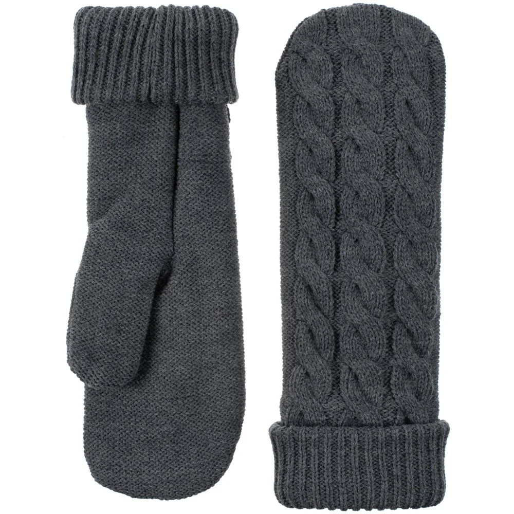 Варежки Heat Trick серый меланж - фото 2