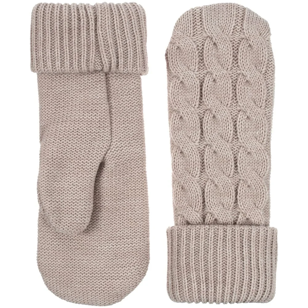 Варежки Heat Trick бежевый меланж - фото 2