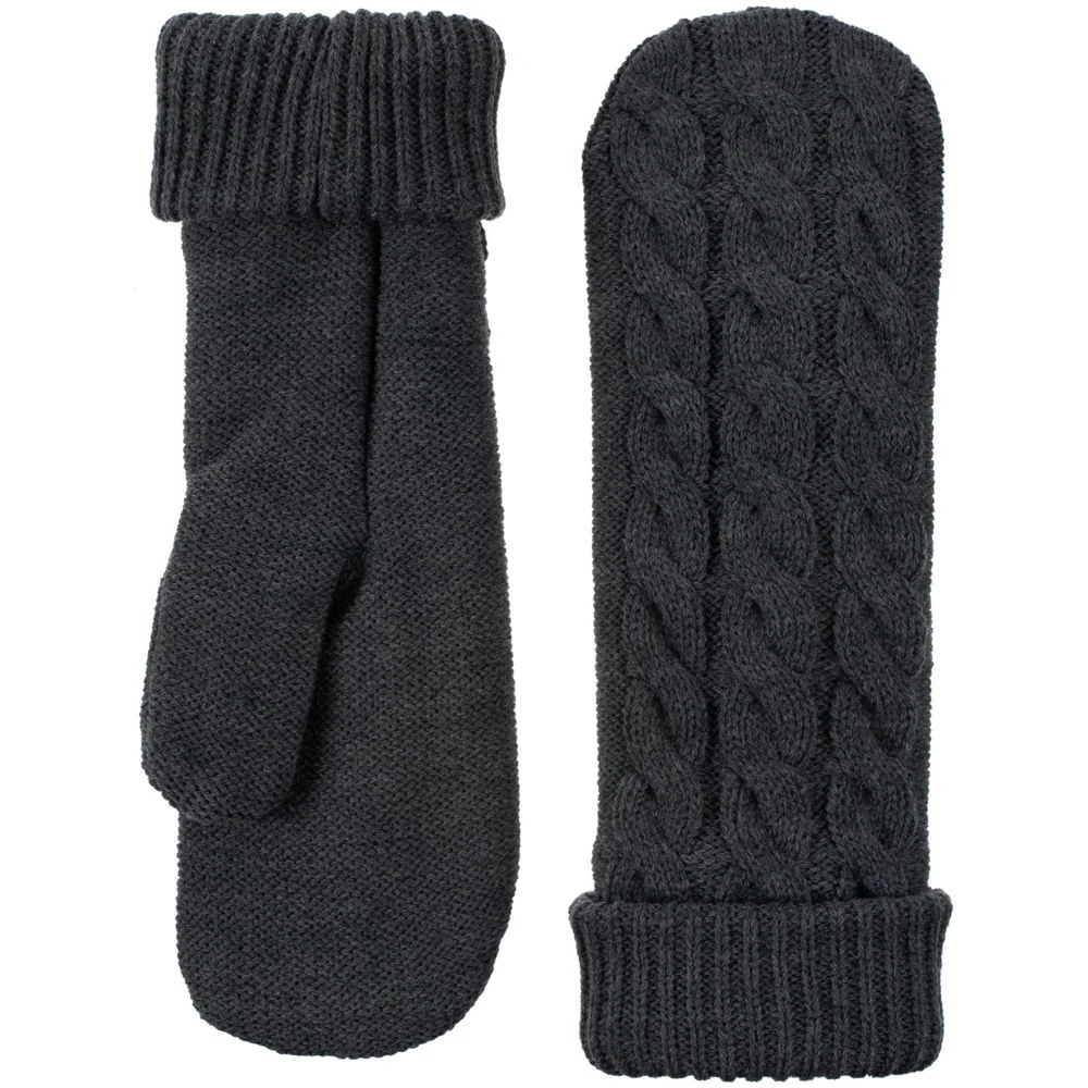 Варежки Heat Trick темно-серый меланж - фото 2