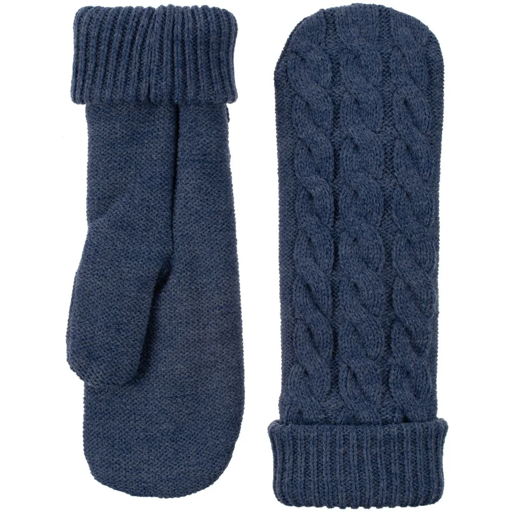 Варежки Heat Trick синий меланж - фото 2