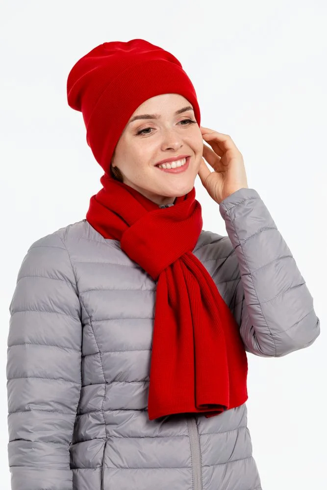 Шарф Real Talk красный - фото 7