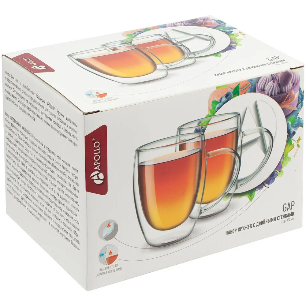 Набор из 2 кружек с двойными стенками Gap - фото 5