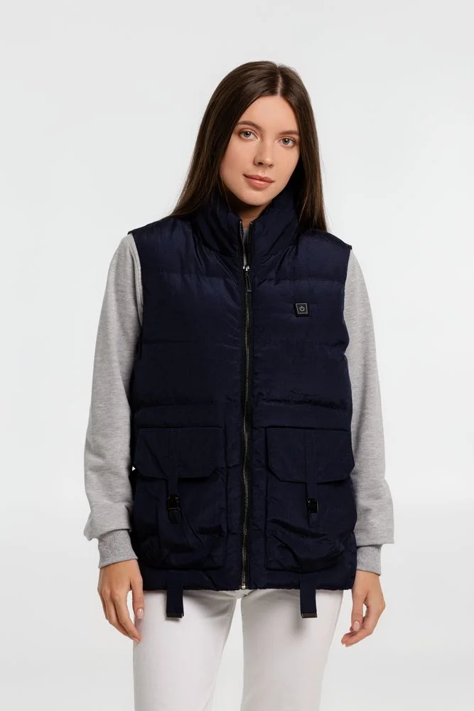 Жилет с подогревом Thermalli Zermatt, темно-синий - фото 13