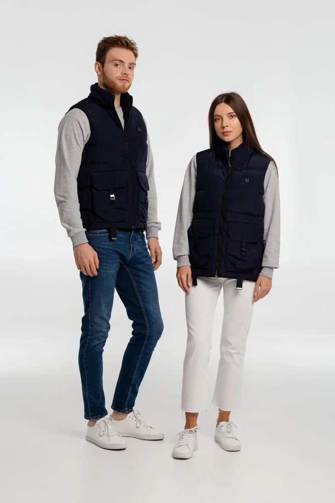 Жилет с подогревом Thermalli Zermatt, темно-синий - фото 17