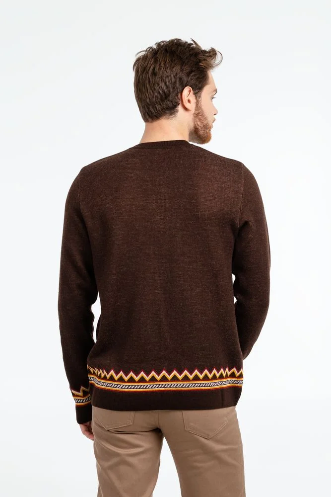 Джемпер Totem Tiger, коричневый - фото 6